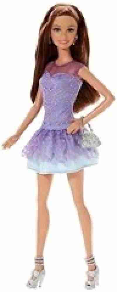 Barbie with best sale purple dress