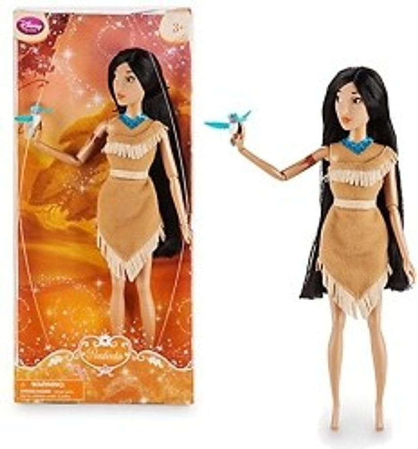 DISNEY Store Pocahontas Classic Doll with Flit Figure 12