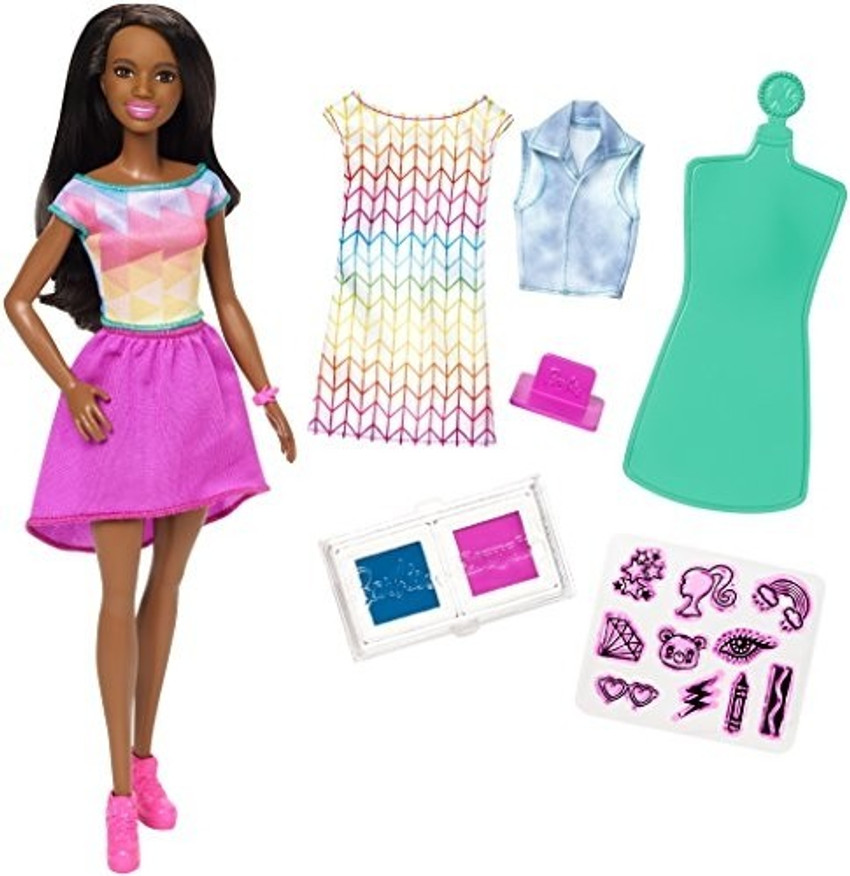 Barbie sales crayola set