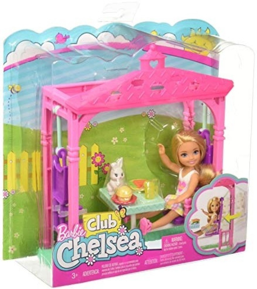 Barbie club chelsea discount doll and playhouse