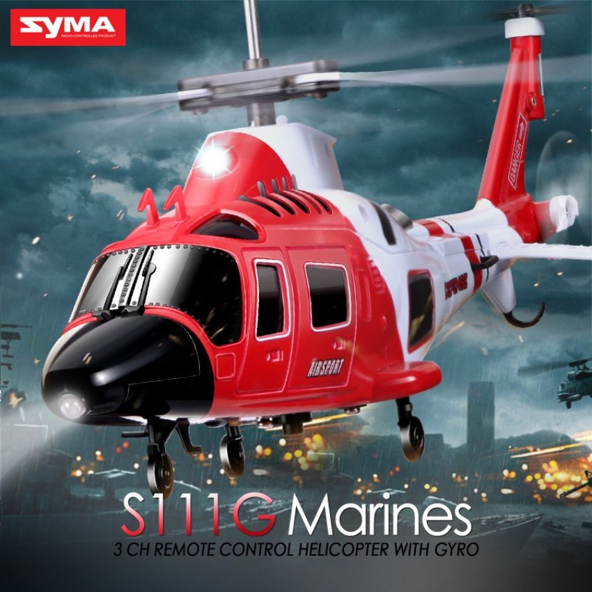 Syma s111g 3.5 channel hot sale rc helicopter with gyro