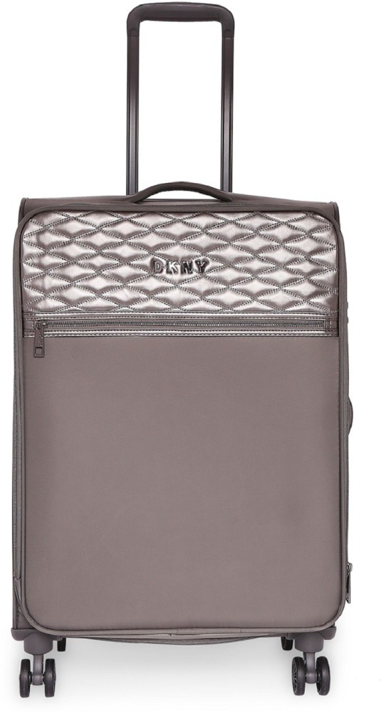 Dkny best sale quilted luggage