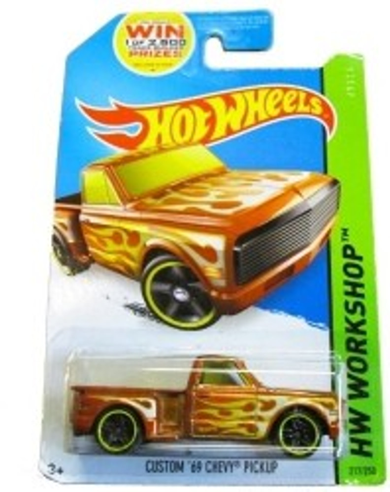Hot wheels custom 69 chevy pickup sales