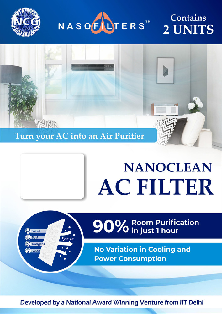Nanoclean ac hot sale filter