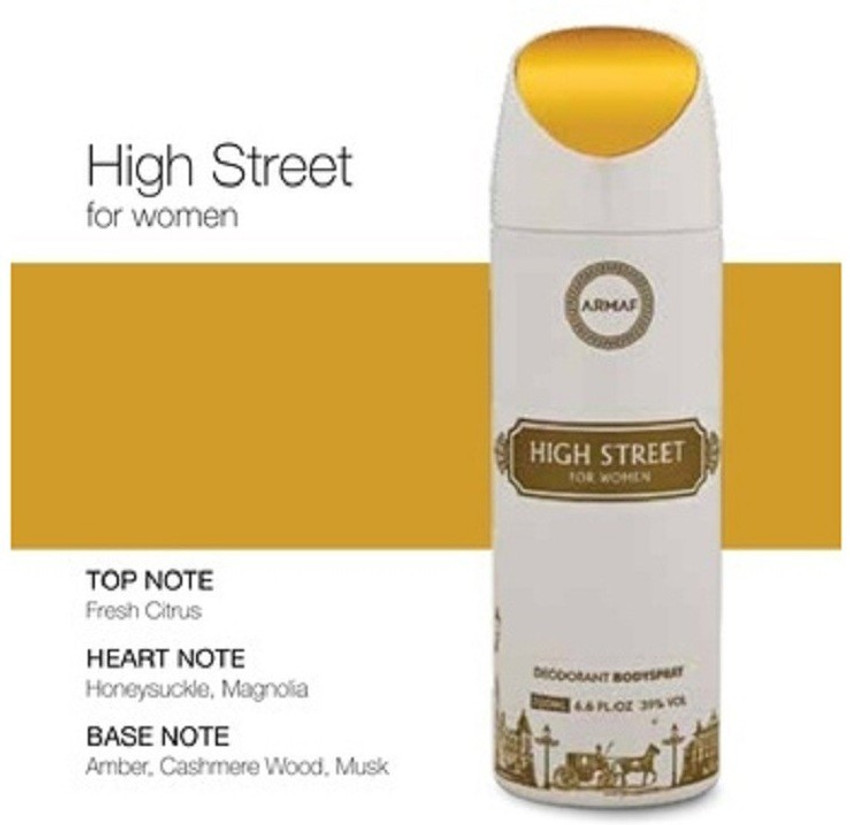High street 2025 perfume body spray