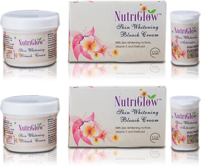 NutriGlow Skin Whitening Bleach Cream Price in India Buy