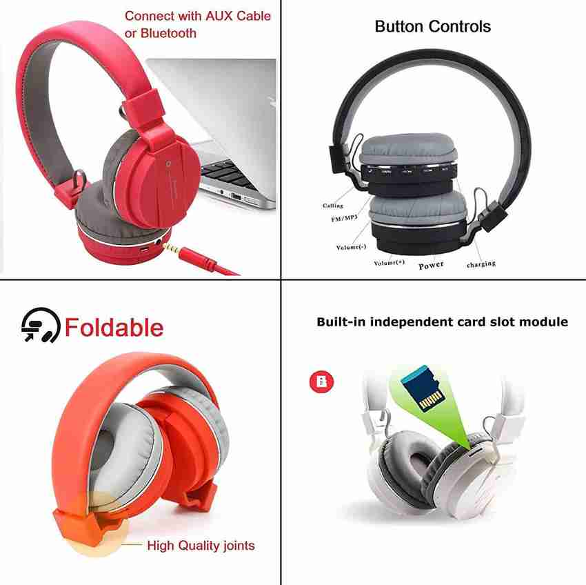 EWELL Wireless Headphone With FM And SD Card Slot Bluetooth Price in India Buy EWELL Wireless Headphone With FM And SD Card Slot Bluetooth Online EWELL Flipkart