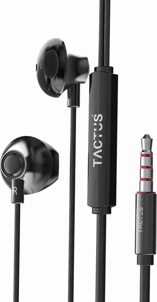 TACTUS Wired Metal Earphones Wired Headset Price in India Buy