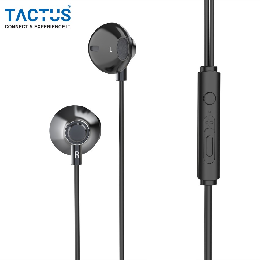 TACTUS Wired Metal Earphones Wired Headset Price in India Buy