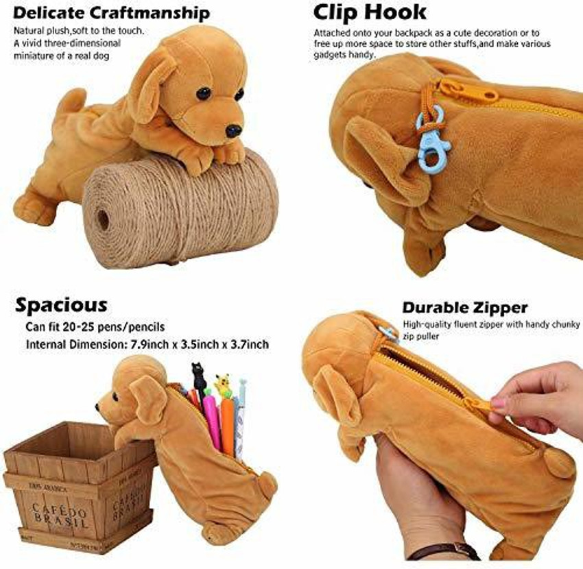 Dog pencil case deals