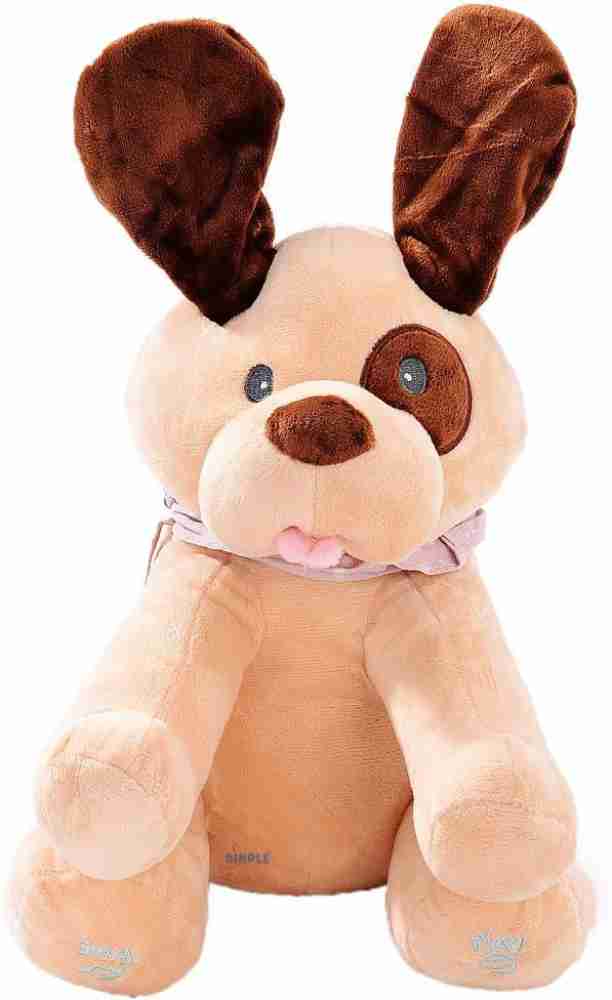 Hero Chuckles Bellies Plush Dog with 3-in-1 Squeaker