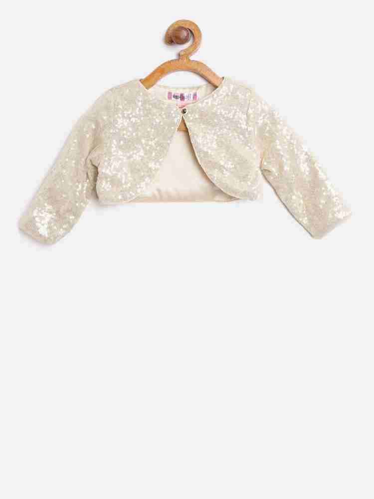 Golden shrug for baby on sale girl