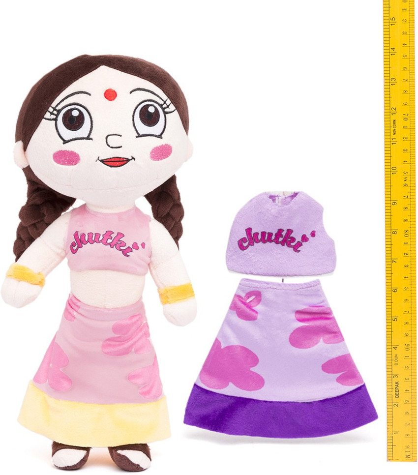 CHHOTA BHEEM Chutki Plush Toy pink dress 33 cm Chutki Plush Toy pink dress Buy Chutki toys in India. shop for CHHOTA BHEEM products in India. Flipkart