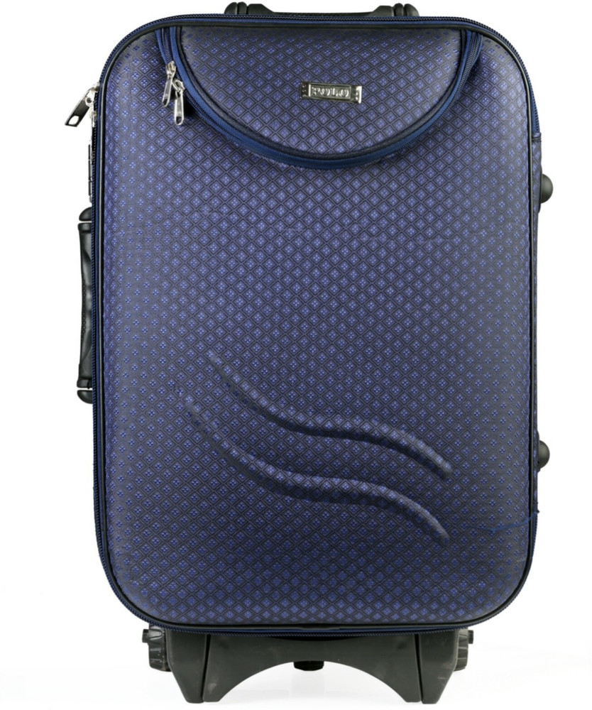 POLO Checks Matte Blue Travel Trolley Bag Suitcase Luggage Bag Cabin luggage Expandable Cabin Suitcase 2 Wheels 20 inch Blue Price in India Flipkart