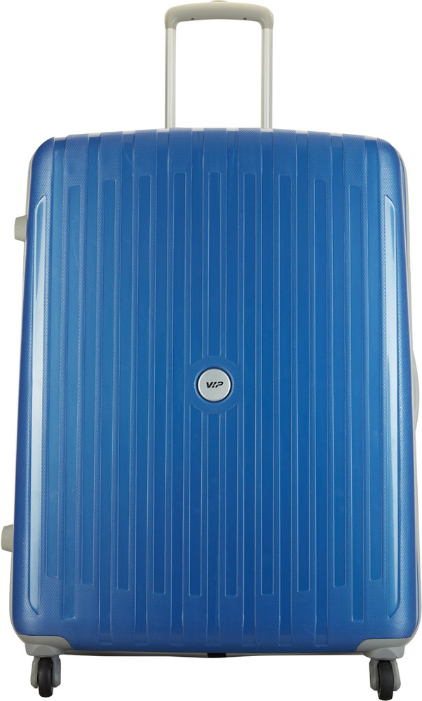 VIP NEOLITE STROLLY 78 360 VIP MAB Check in Suitcase 4 Wheels 31 inch Blue Price in India Flipkart