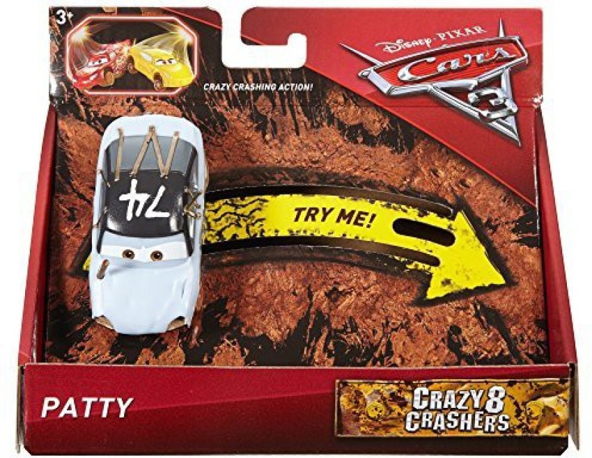 DISNEY Pixar Cars 3 Crazy 8 Crashers Patty Vehicle 1 55 Scale