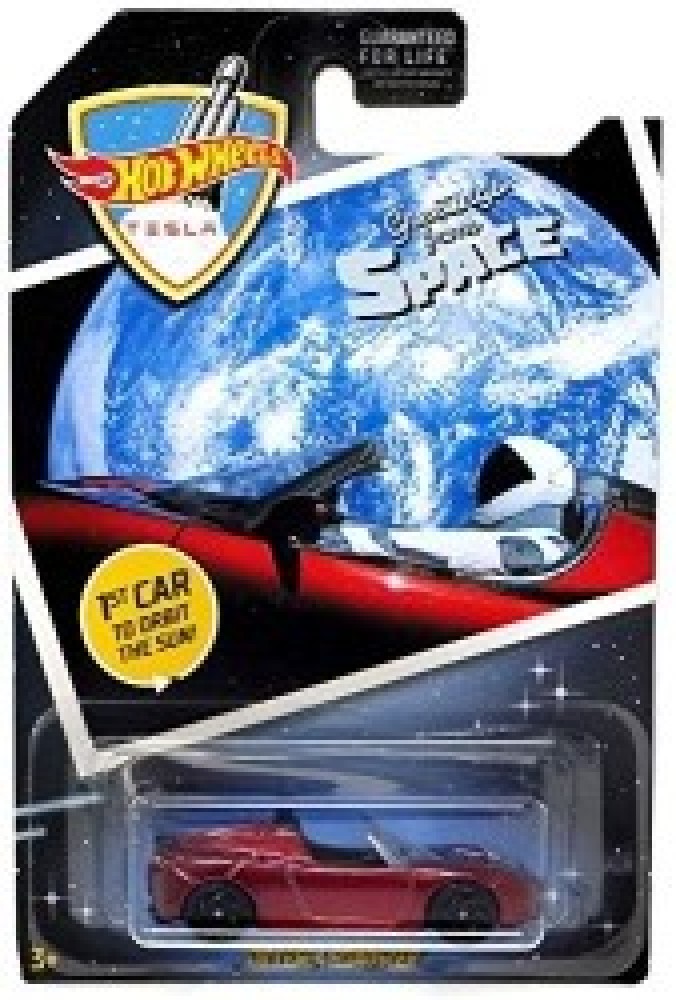 Tesla space store hot wheels