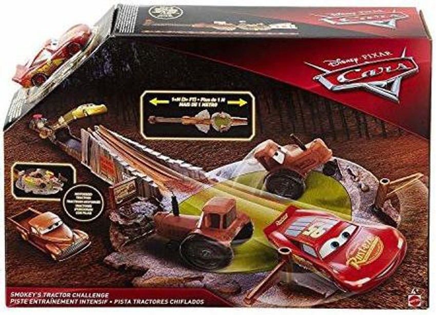 Cars smokey's tractor clearance challenge playset