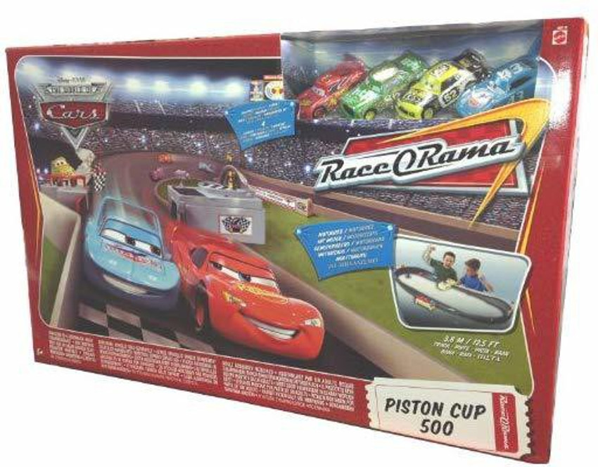DISNEY Pixar CARS Movie Toy Exclusive Piston Cup 500 Track Playset