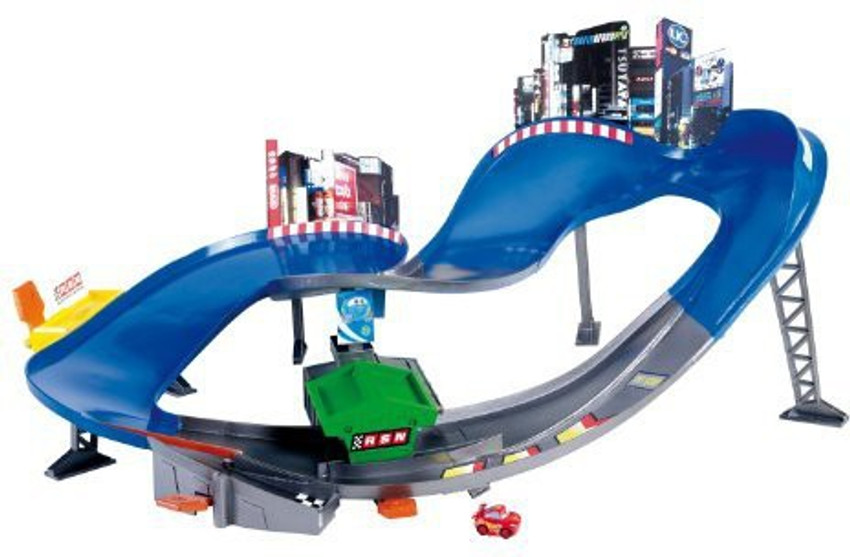 DISNEY Cars Micro Drifters Super Speedway Playset Cars Micro