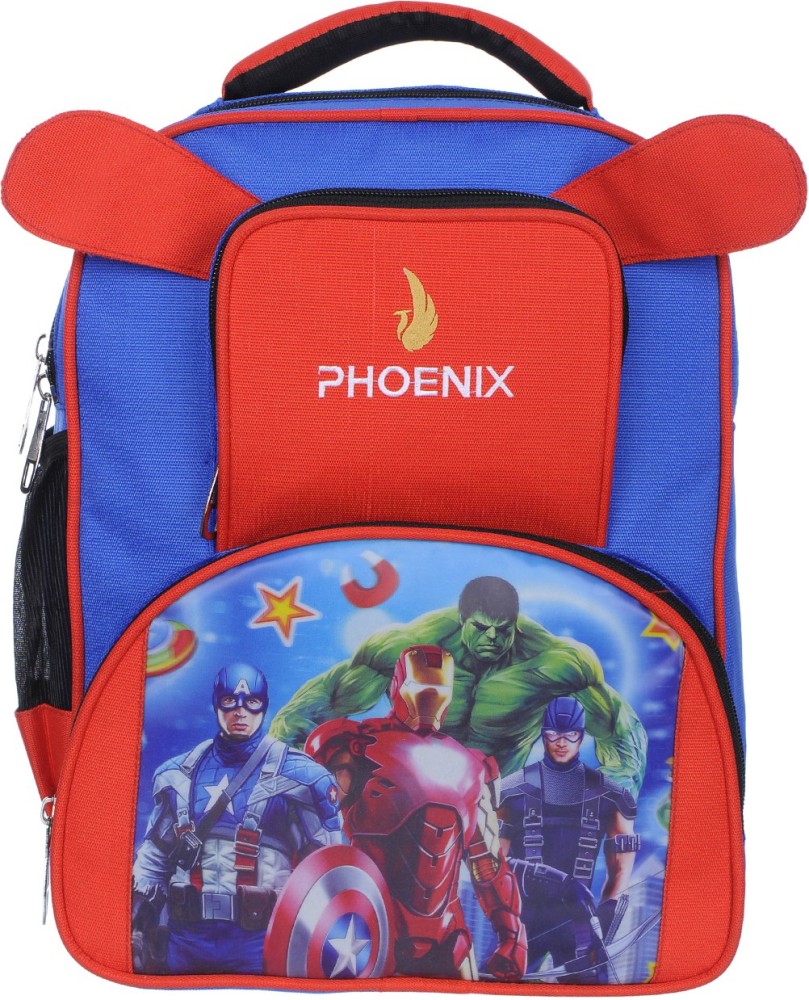 Avengers school hotsell bag flipkart