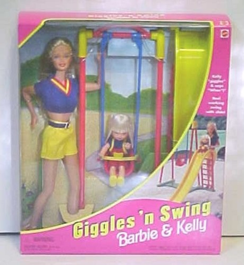 Barbie swing set best sale