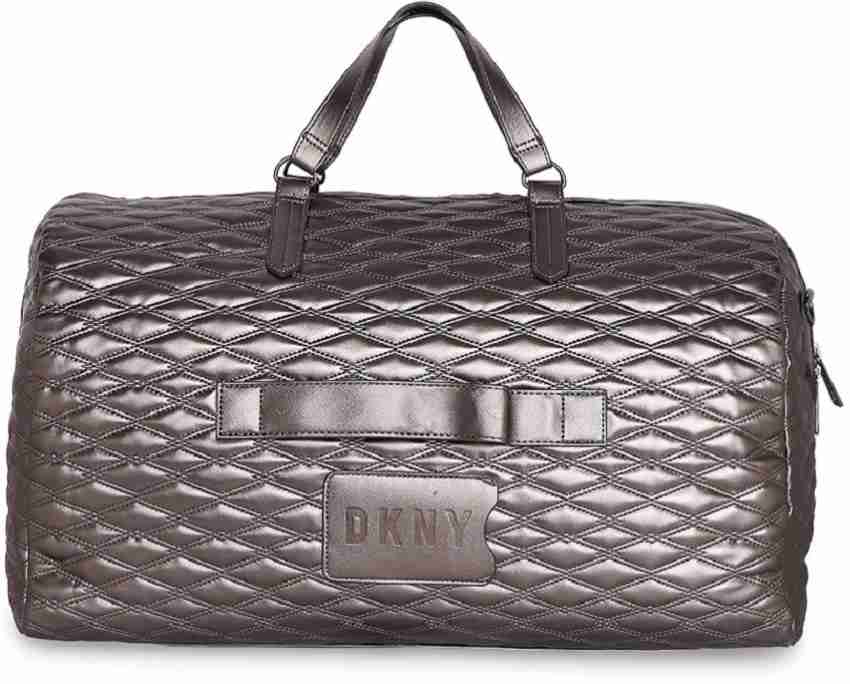 Dkny quilted cheap barrel duffle large