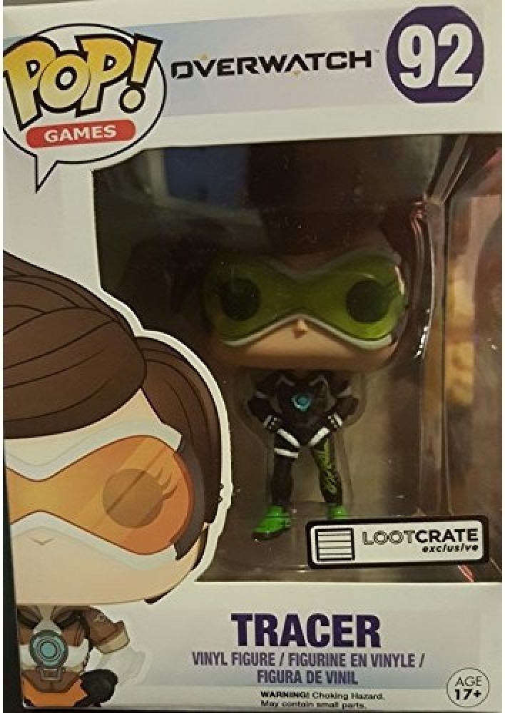 Funko Pop Overwatch Tracer Figure 92 Loot Crate Gaming June 2016