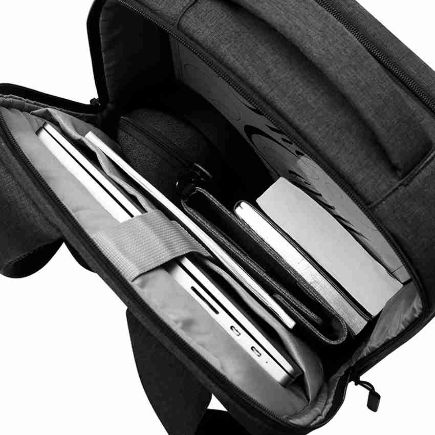 Mi Business Casual 21 L Laptop Backpack Black Grey Price in