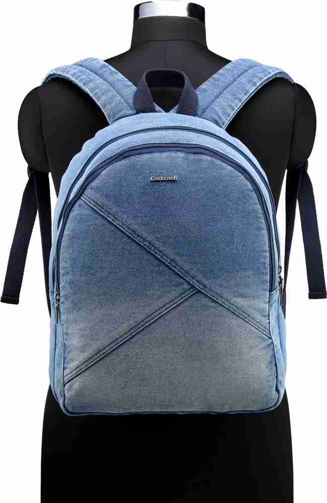 Fastrack Denim 20 L Laptop Backpack Blue Price in India