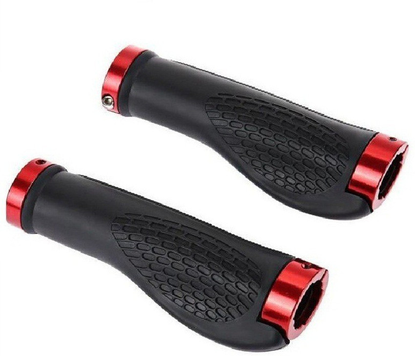 JERN Cycling Grips Mountain Bike Handlebar Lock on Rubber Grip
