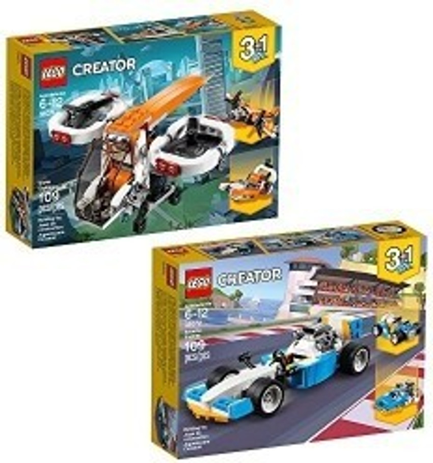 LEGO 6237338 Creator Drone Explorer and Extreme Engines 6237338