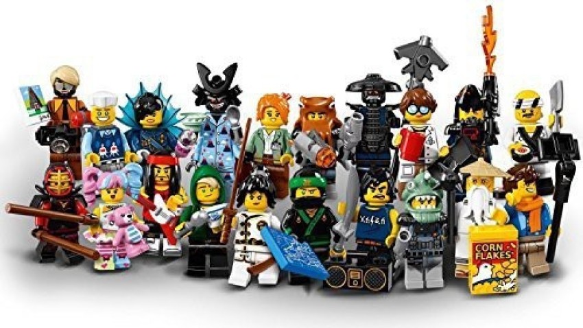 Lego movie minifigures complete hot sale set