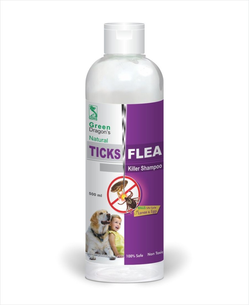 Green sales flea shampoo