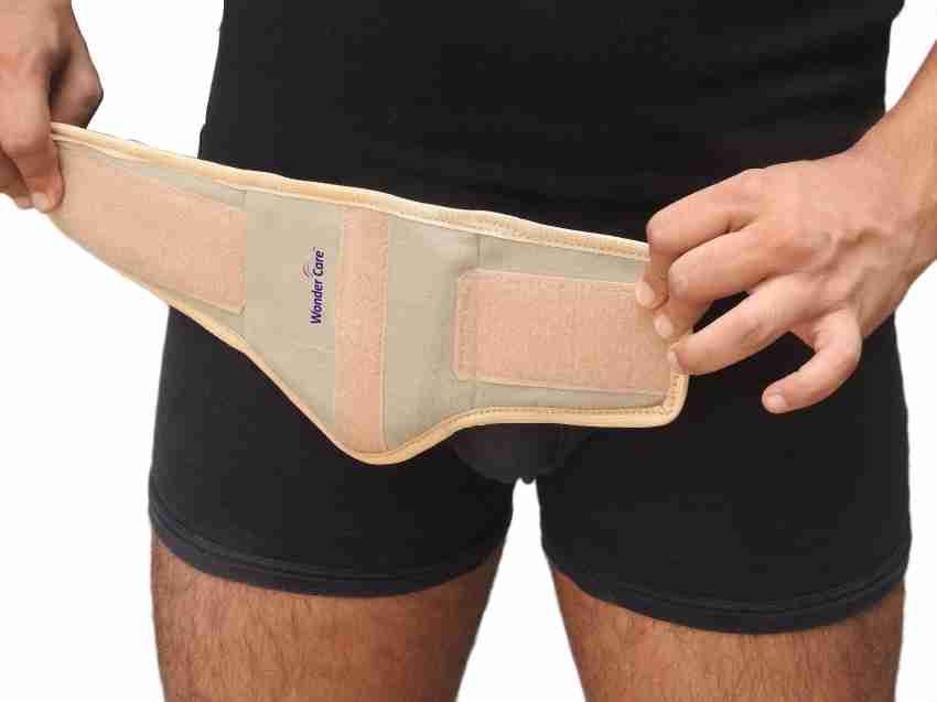 Wonder Care Inguinal Hernia belt for men and women Single Inguinal with 1  Removable Pad Back / Lumbar Support