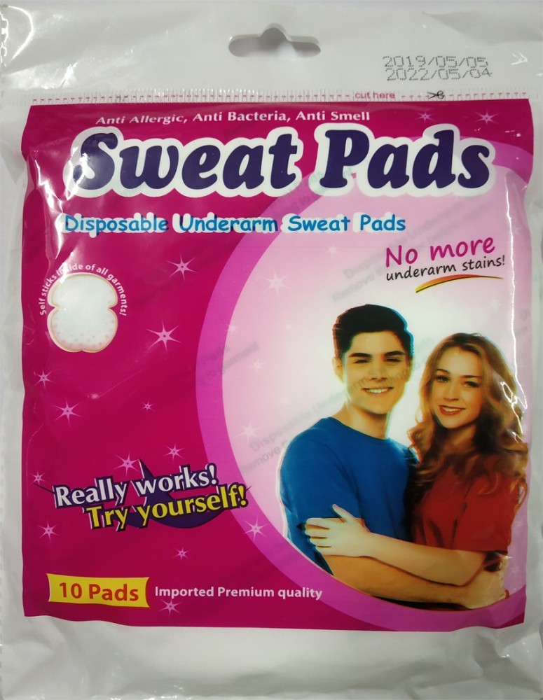 Dharam Enterprises Sweat Pads Disposable Underarm Sweat Pads (Pack