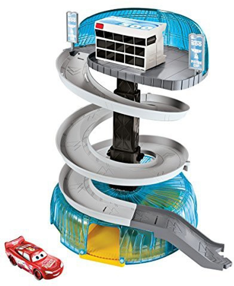 DISNEY Cars 3 Florida Speedway Spiral Playset Cars 3 Florida