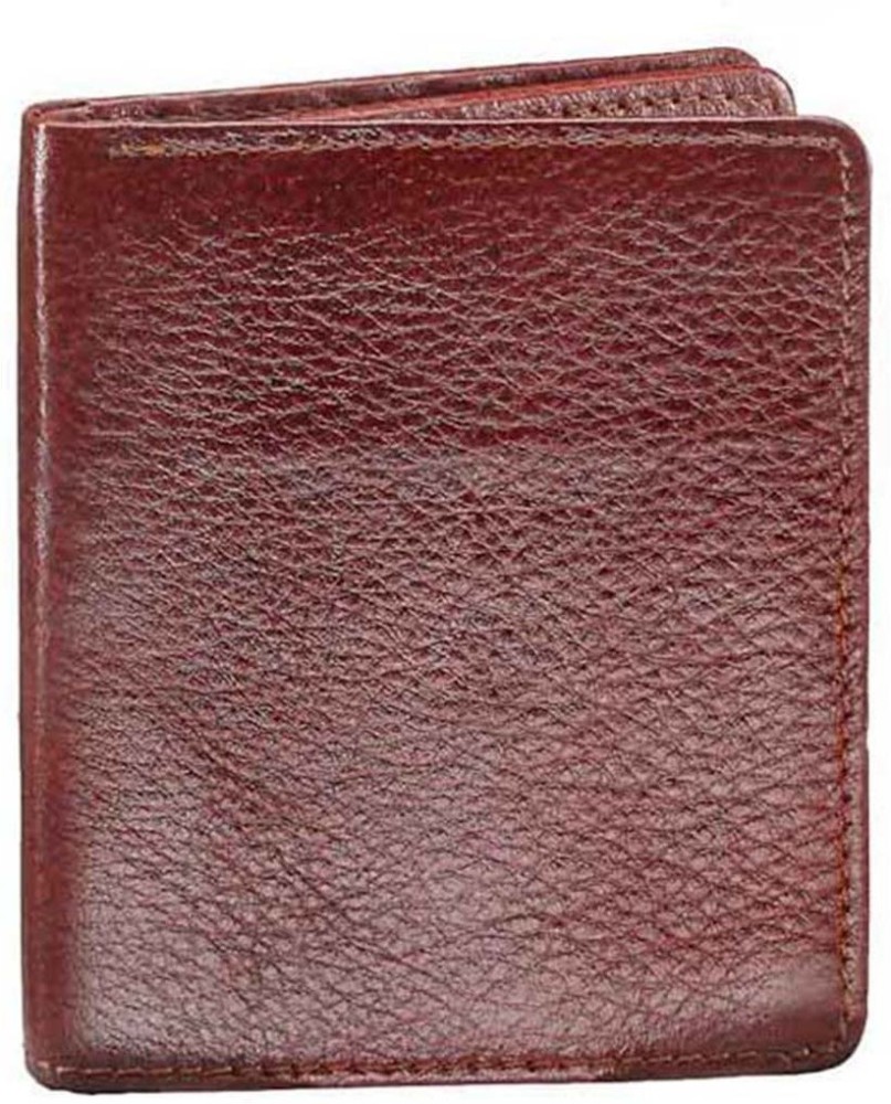 Walletsnbags Men Formal Genuine Leather Wallet Tan Price in