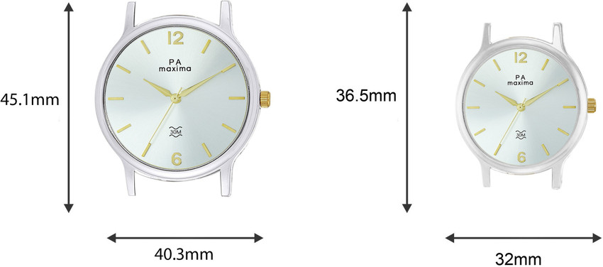 Maxima couple watches price clearance