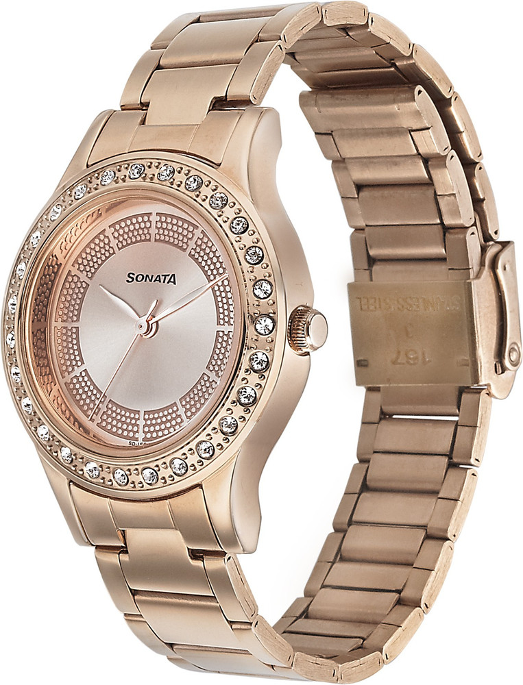 Sonata outlet blush watch