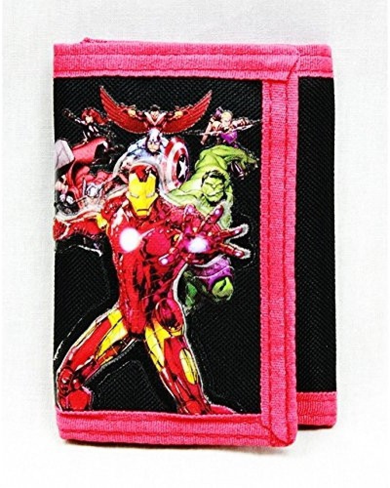 Marvel Avengers Wallet Kids Coin Bag Tri-Fold Boy Licensed Product