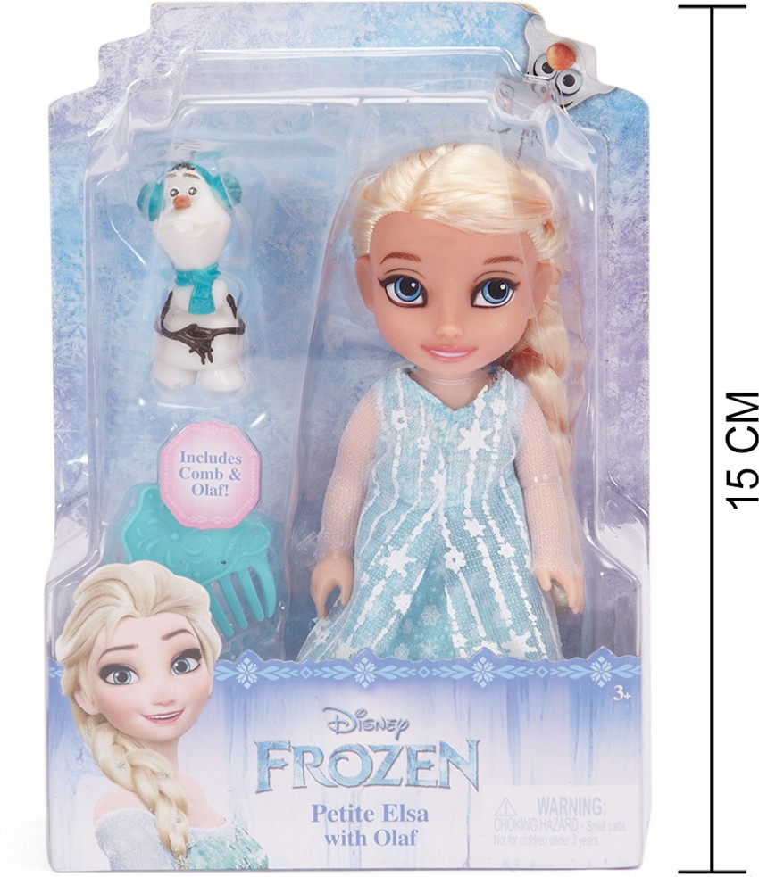 Disney Frozen Petite Elsa Doll With Olaf Figure 6 Inches Petite