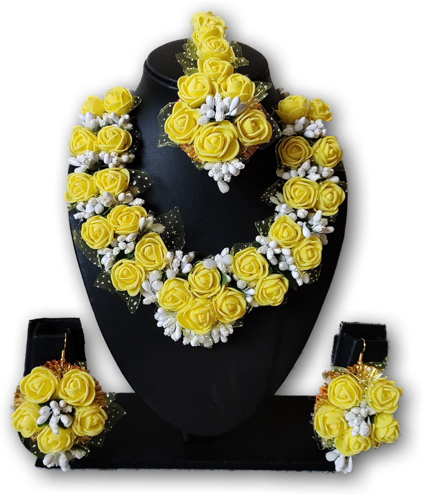 Haldi jewellery new arrivals set flipkart