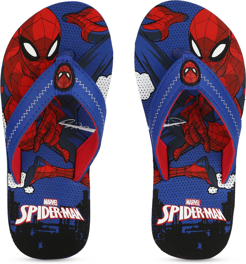 spiderman light up flip flops