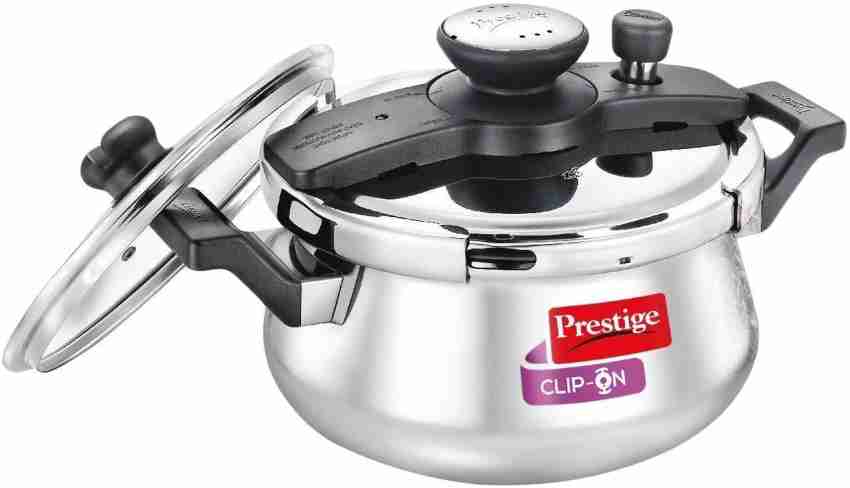 Prestige stainless steel online pressure cooker 6 litre