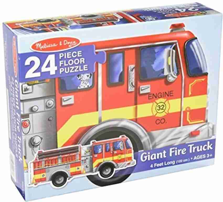 Melissa and doug shop fire truck puzzle