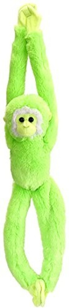 Green stuffed monkey sales