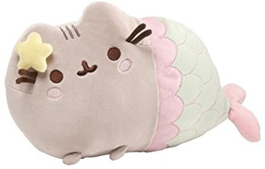 mermaid pusheen cat