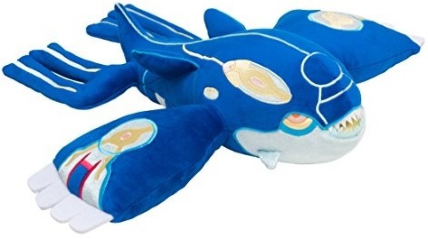 Kawaii Pokemon Kyogre Plush Toy Soft Stuffed Animals Fish Plushies