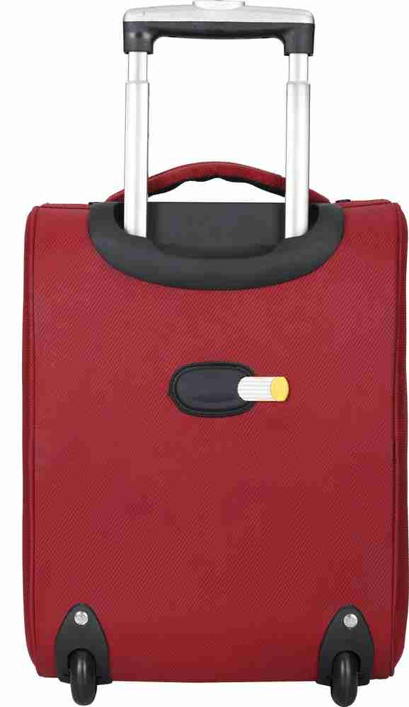 SB Polyester Trolley Suitcase Bag for Travelling Day Trip Expandable Check in Suitcase 2 Wheels 24 inch Red Price in India Flipkart